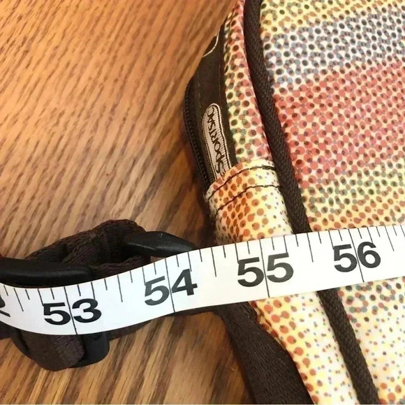 LeSportsac Crossbody,  Abstract Print, Multicolor, 10” x 9” x 4.5” - Picture 7 of 11